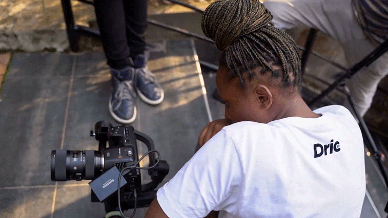 Okkama Puculi behind the scene Directed by Nailla Simbi