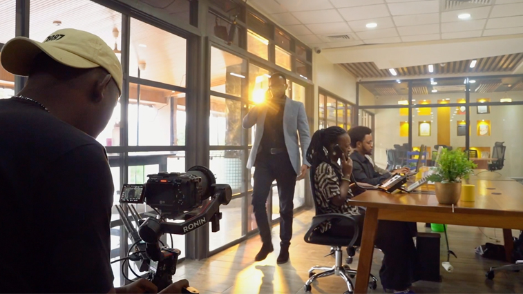 Irekure na MTN 4G+ TV Commercial Behind The scene